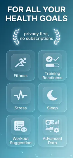 Captura de pantalla de SportVitals en iPhone 2