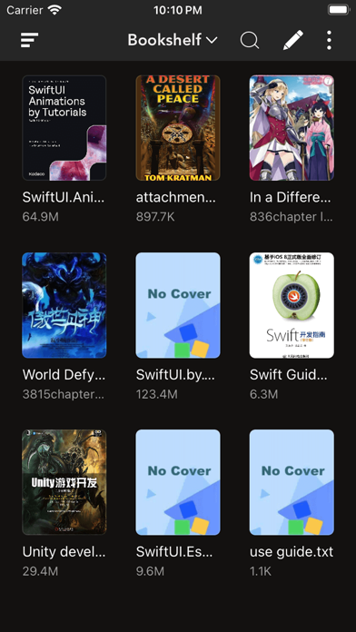 eBooks - TXT&PDF&EPUB reader Screenshot
