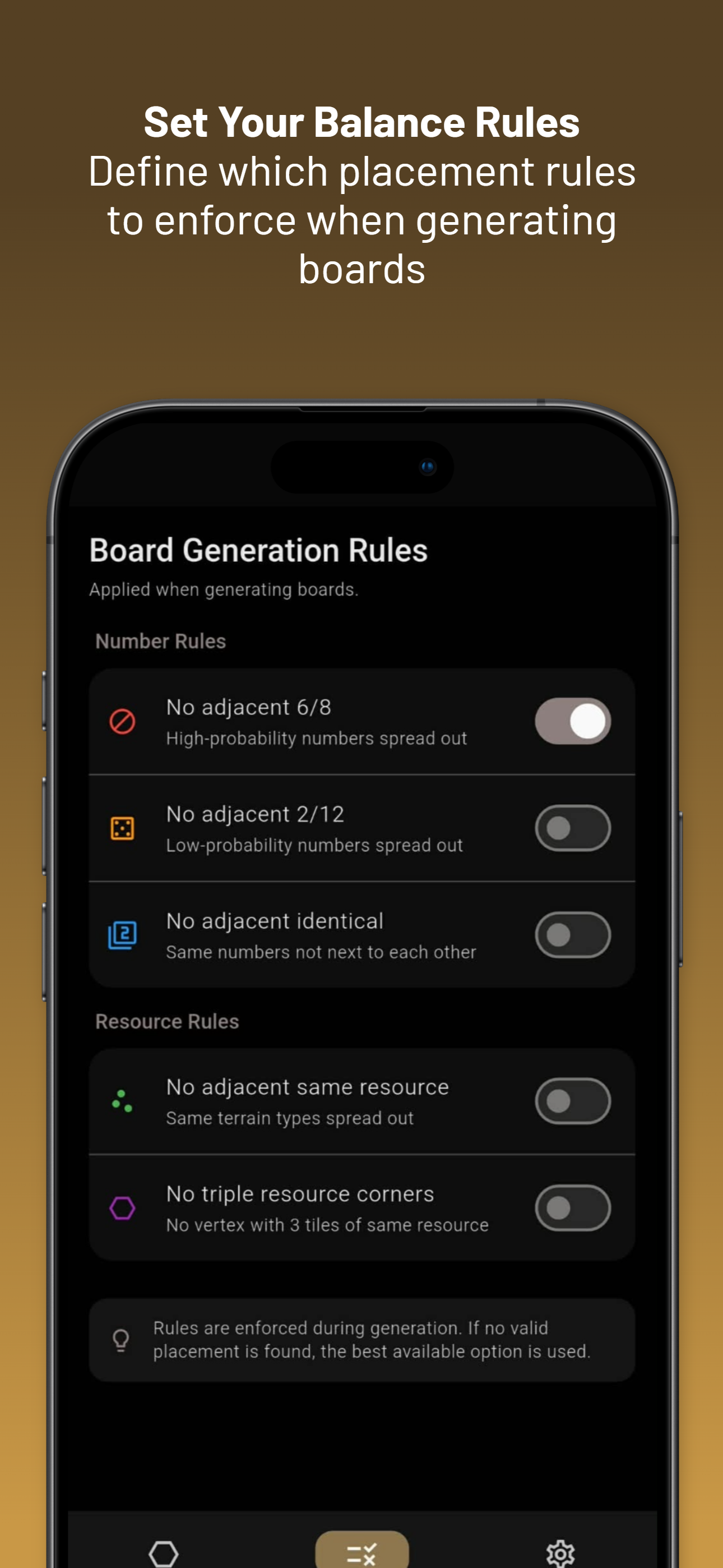 Catan Board Generator: Hexis screenshot 5