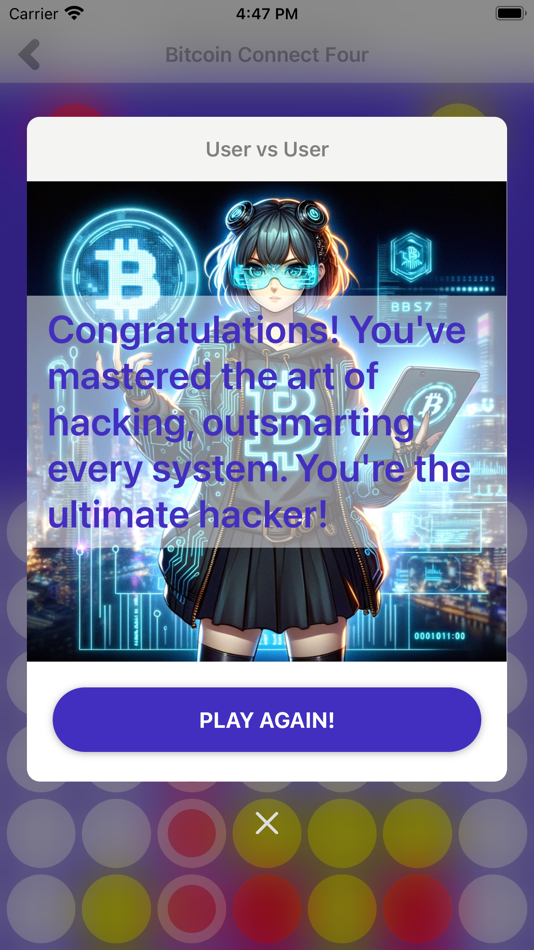 #4. Bitcoin Connect Four (iOS) Podle: Visunia GmbH