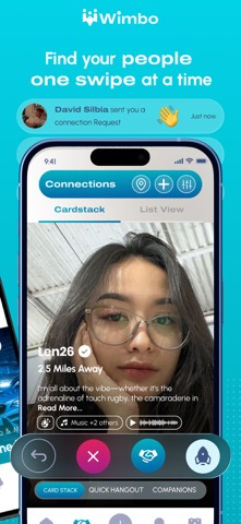 Wimbo: Quick Events & Hangouts screenshot