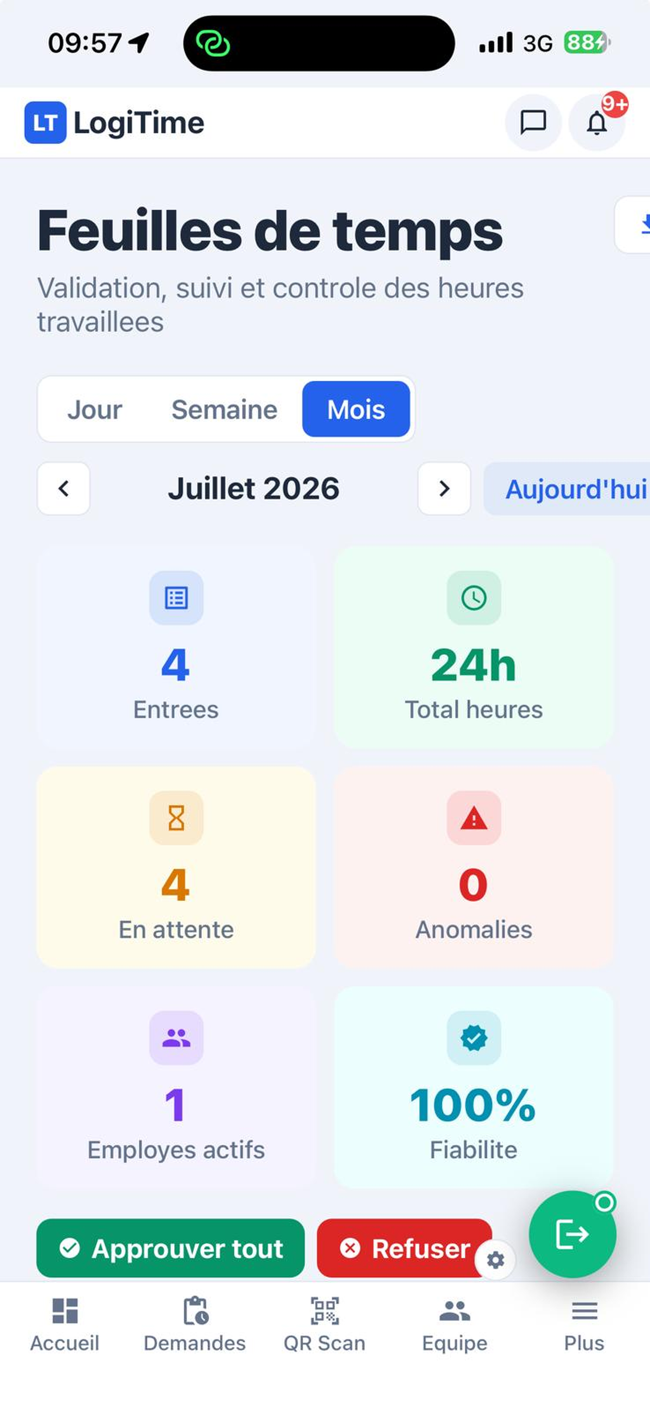 LOGITIME screenshot 4