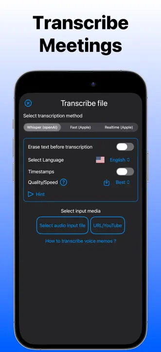 Speech to Text Dictation AI: Screenshot 2 von 6