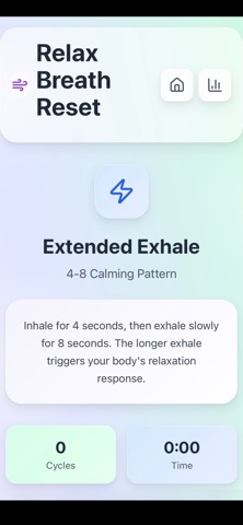 Relax Breath Reset screenshot