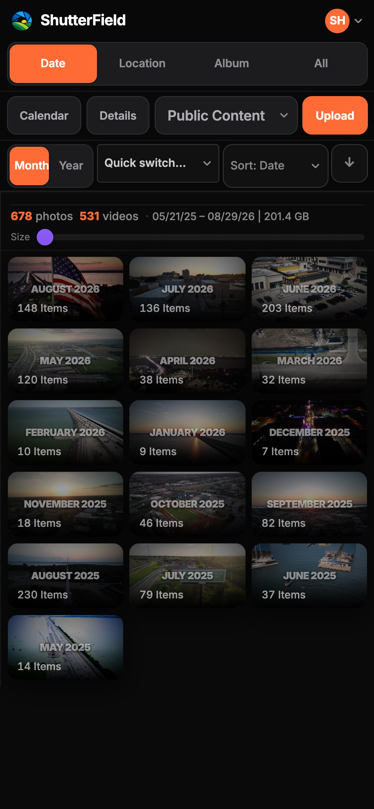Screenshot 1 of Shutterfield