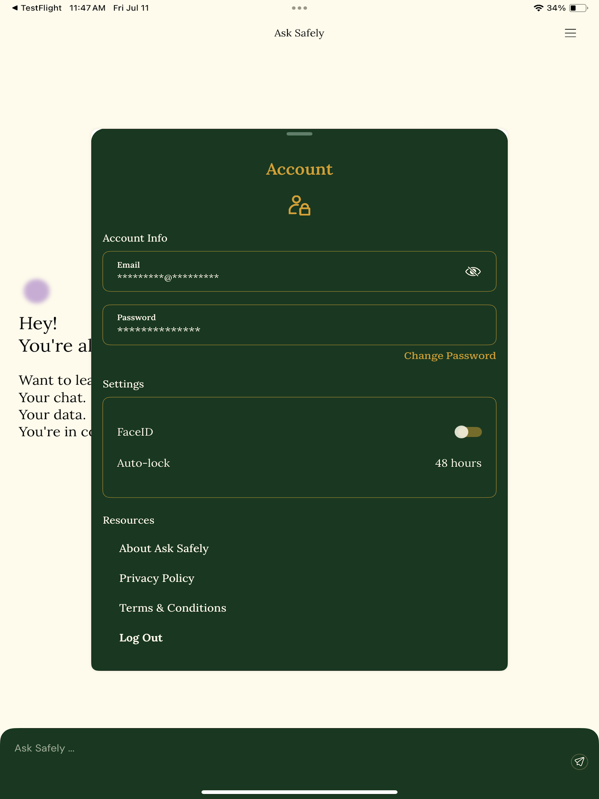 Ask Safely: Private AI Chat screenshot 10