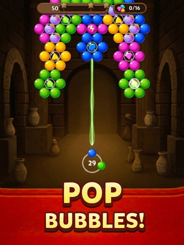 Bubble Pop Origin! Puzzle Game screenshot 1