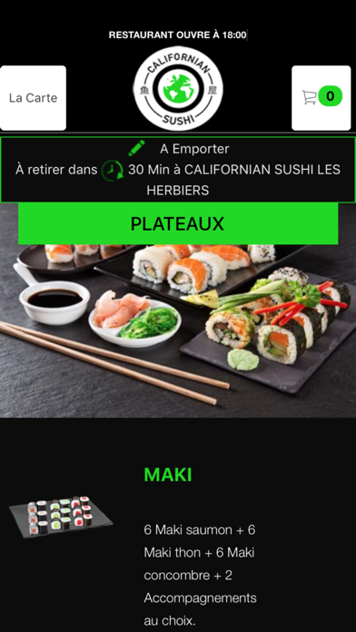 CALIFORNIAN SUSHI Screenshot