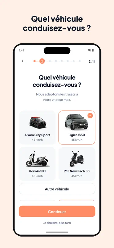 TacTac GPS voiture sans permis screenshot 6 of 8
