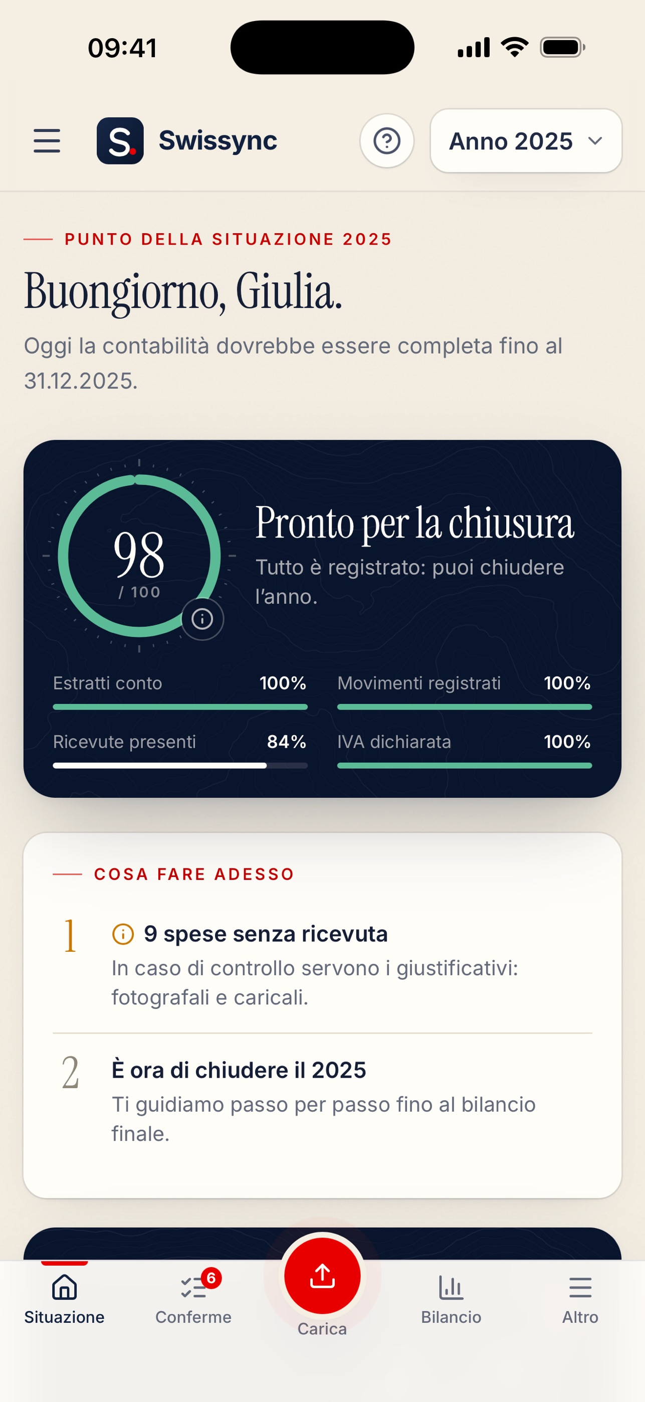 Screenshot 1 of Swissync Finance