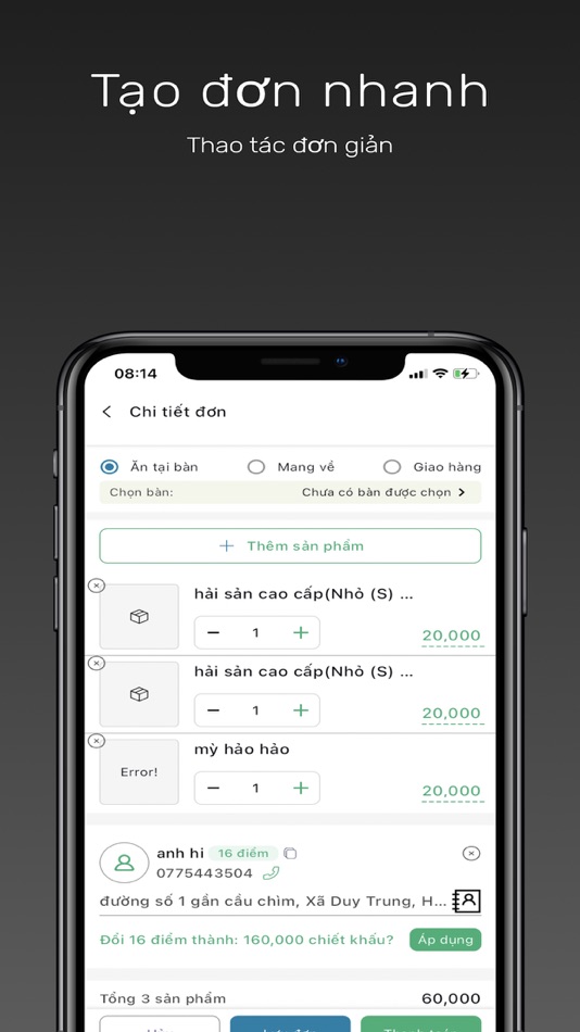 #3. SoDi - Quản lý bán hàng POS (iOS) 由: Nguyen Phong