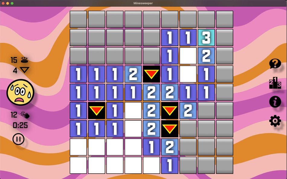 #2. Minesweeper (macOS) Av: fishdog.net