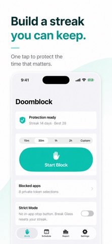 Doomblock – Strict App Blocker Screenshot 1 of 6