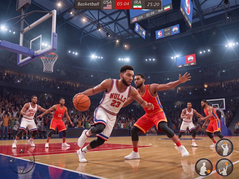Jogar basquete Hoops 2026 screenshot 7