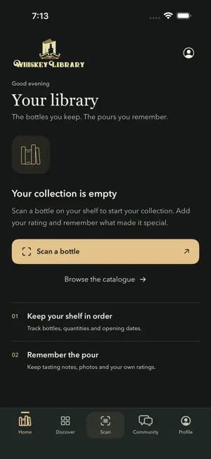 Whiskey Library screenshot 2