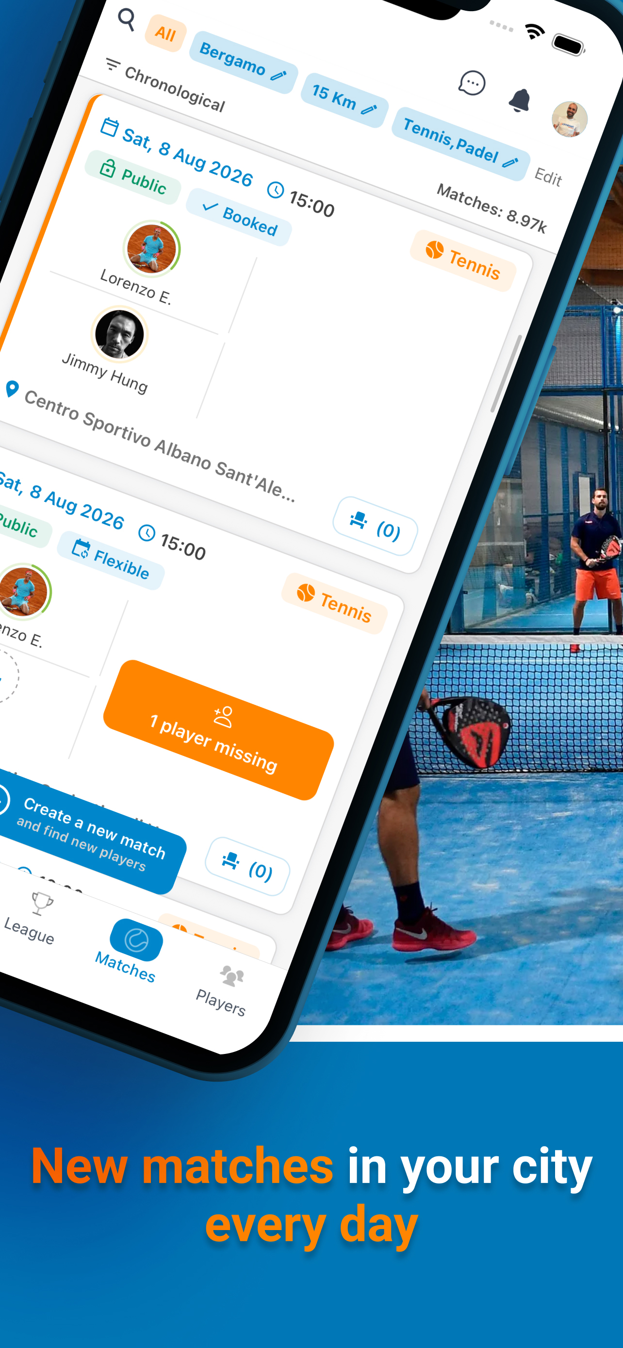 Gameset - Tennis and Padel screenshot 3