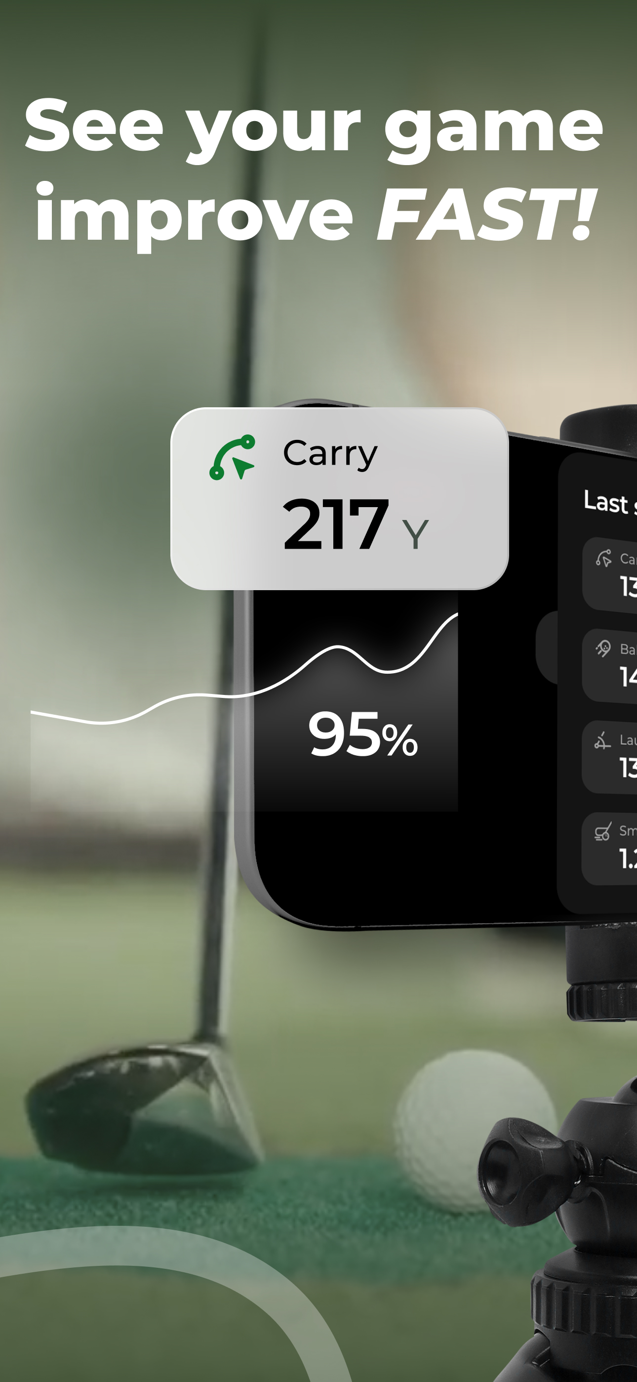 GolfTrak: Phone Launch Monitor