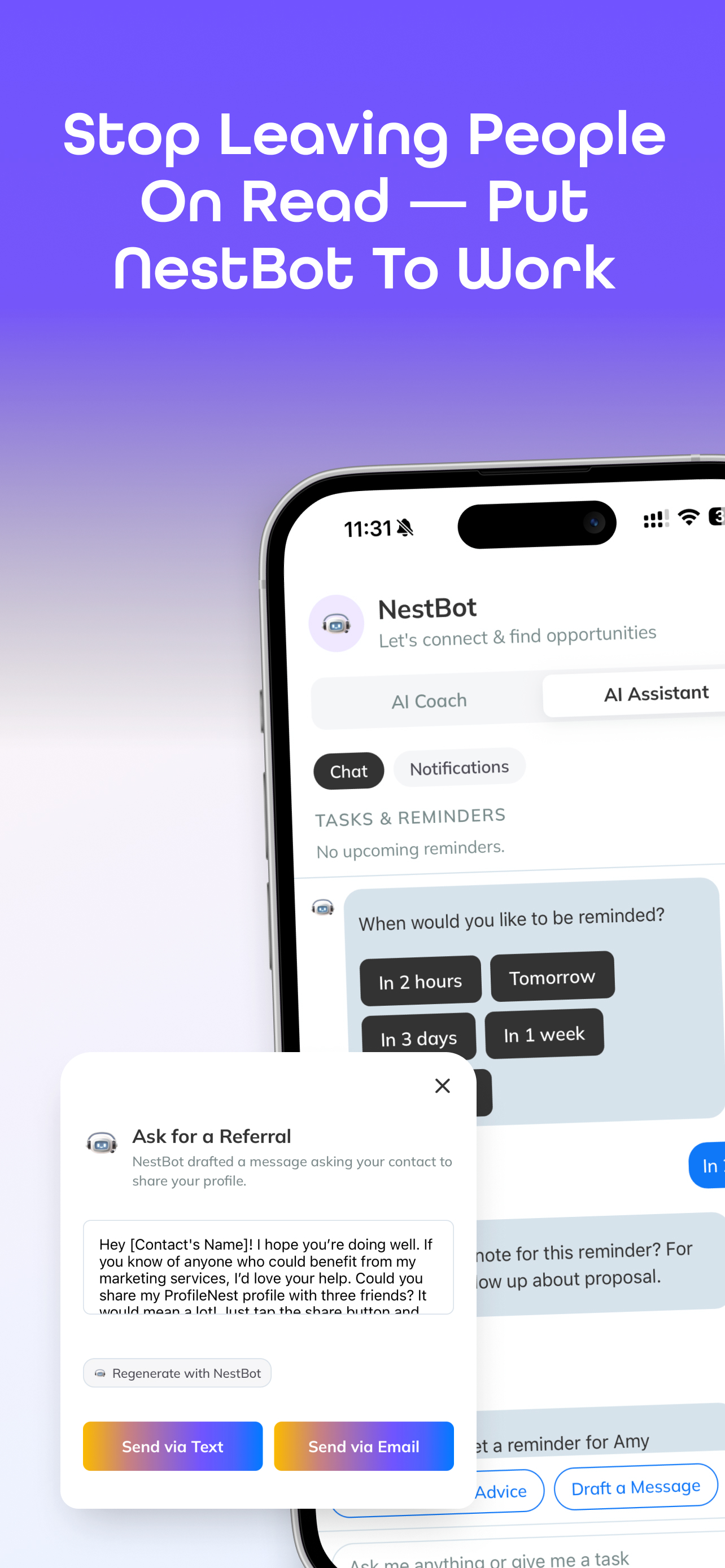 ProfileNest: AI Networking screenshot 4