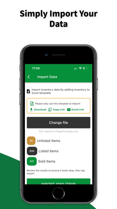 Flippd - Resellers, Inventory Screenshot