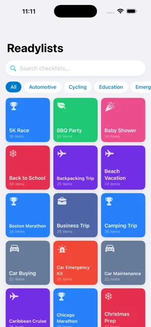 ReadyLists screenshot 1