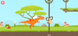 Dinosaur island Games for kids iPhone screenshot
