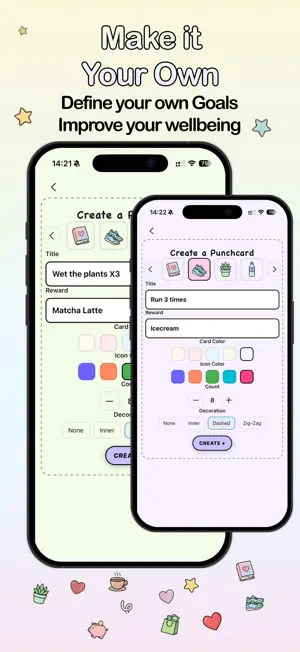 Punchcard: Goal Tracker screenshot 4