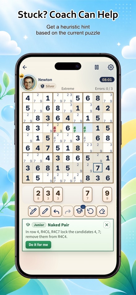 #7. Sudoku Glee (iOS) Door: 源 高