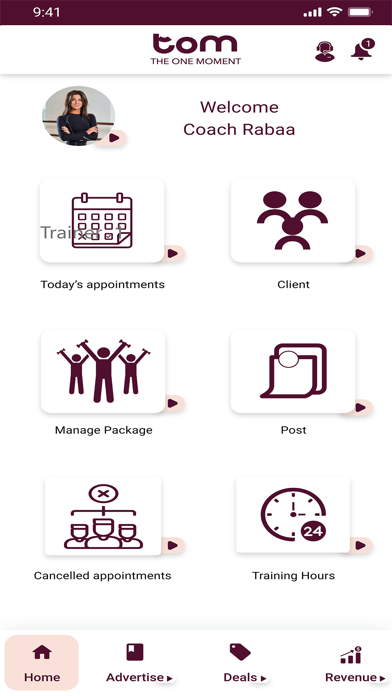 Screenshot 2 of Tom Trainer App