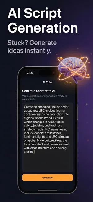 Teleprompter for video - Promy screenshot 4