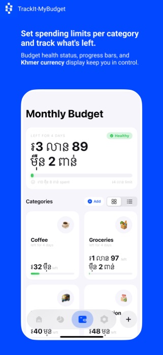 TrackIt MyBudget Screenshot 5 of 6