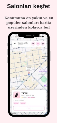 TipTap: Güzellik & Randevu screenshot