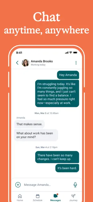 Talkspace: Virtual Therapy App screenshot 5