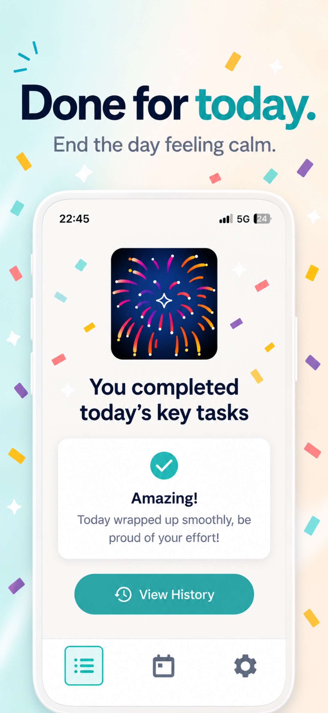 Screenshot 3 of LessTodo : Daily Focus