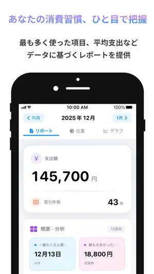 マイ支出 - シンプル支出管理アプリ screenshot 2