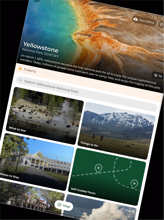 National Park Service Screenshot