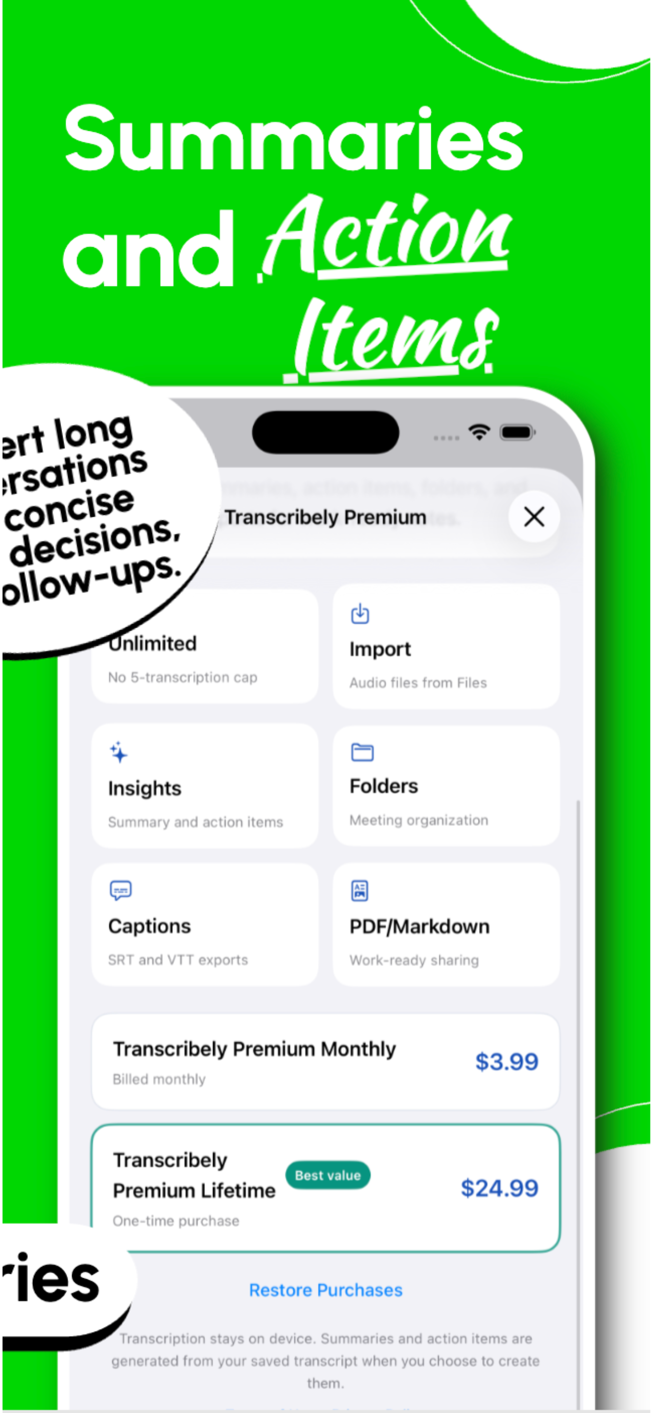 Transcribely: Voice to Text