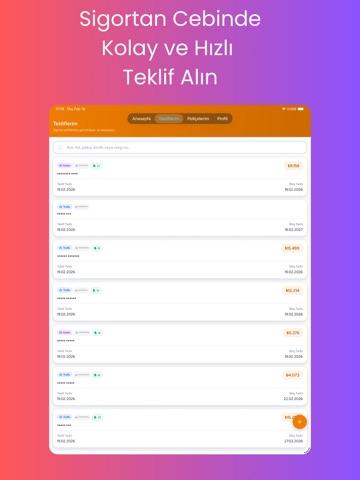 Sigortan Cebinde iPad screenshot