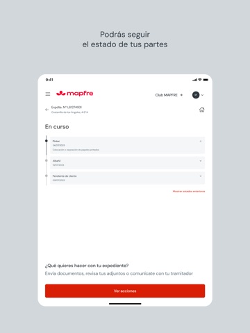 Mapfre | ES iPad screenshot 5