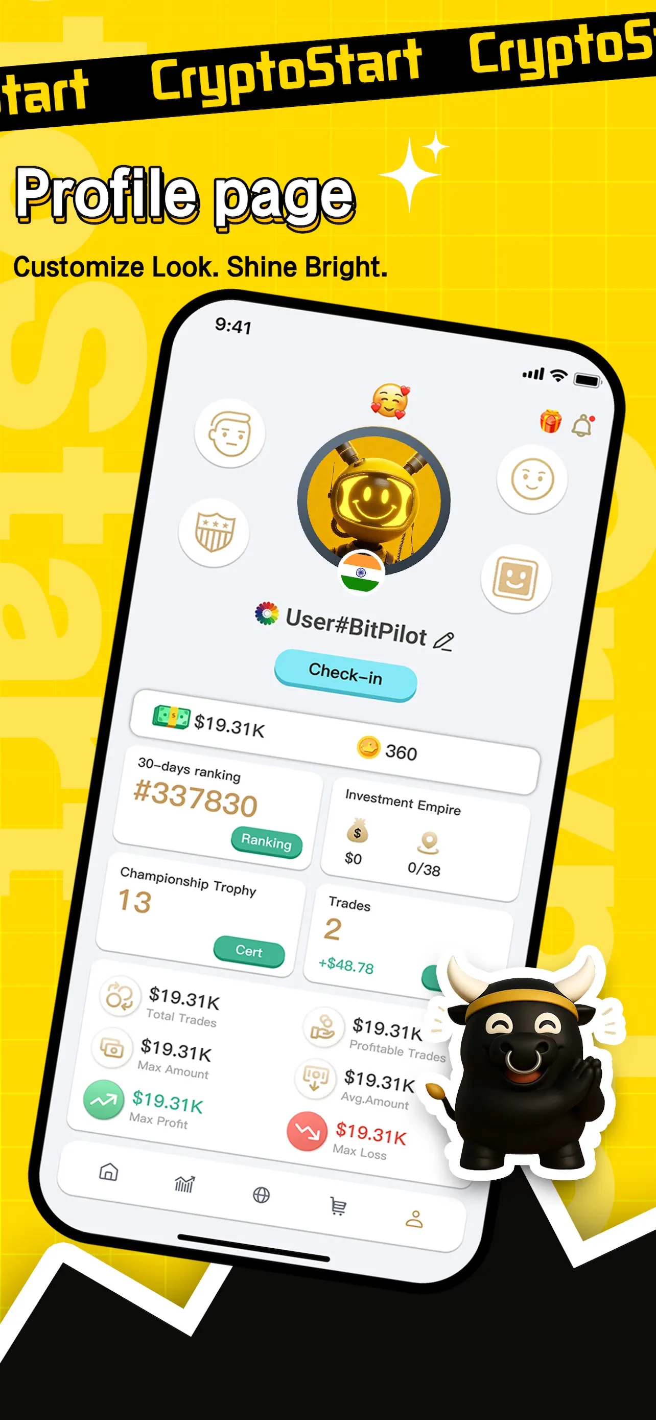 #9. CryptoStart (iOS) Podle: 燦爛星河有限公司(SPLENDID CELESTIAL RIVER LIMITED)