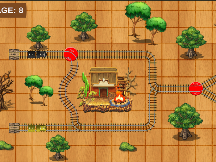 Real Railroard Maze Puzzler