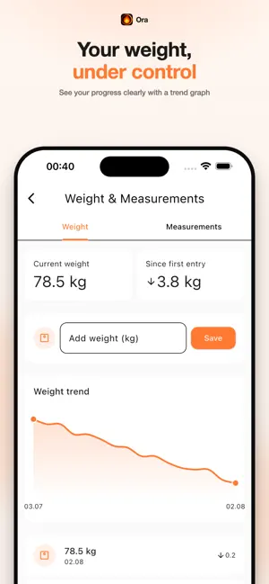 Ora: Fasting Timer screenshot 3