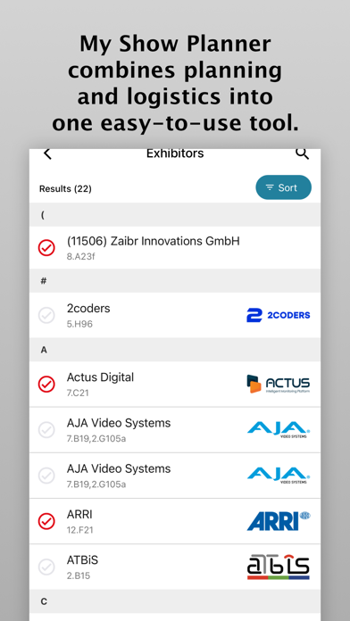 IBC2024 Official Mobile App Screenshot