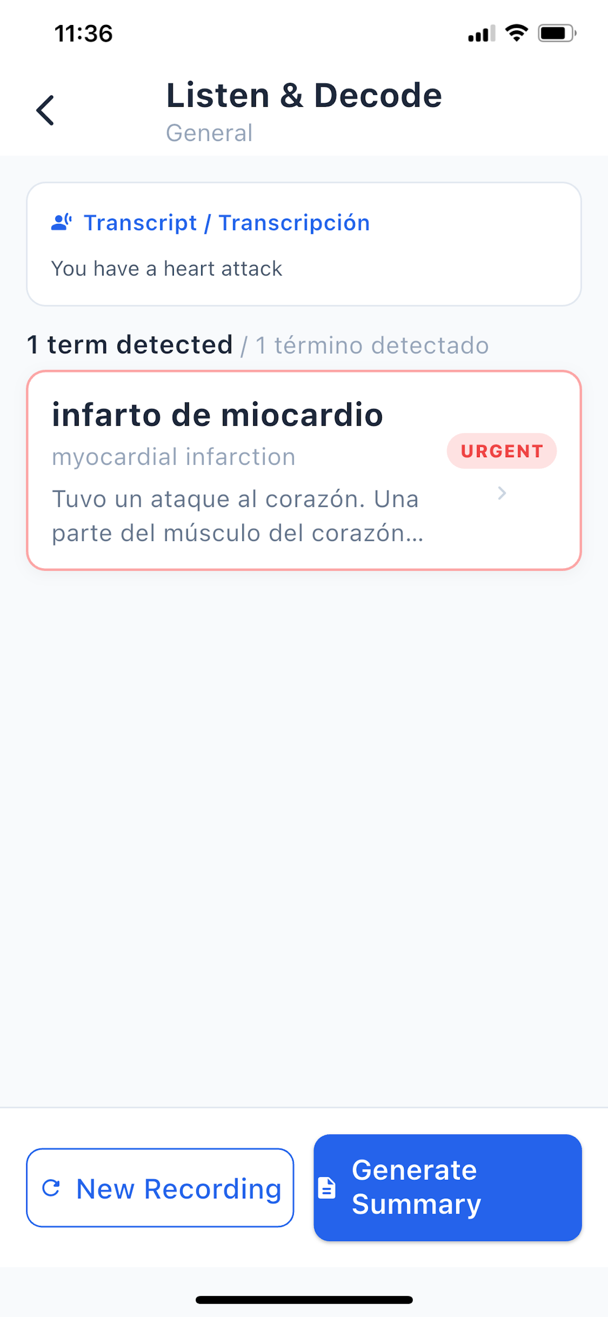 MedEar Spanish