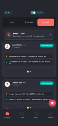 Cohotrip Driver screenshot 2
