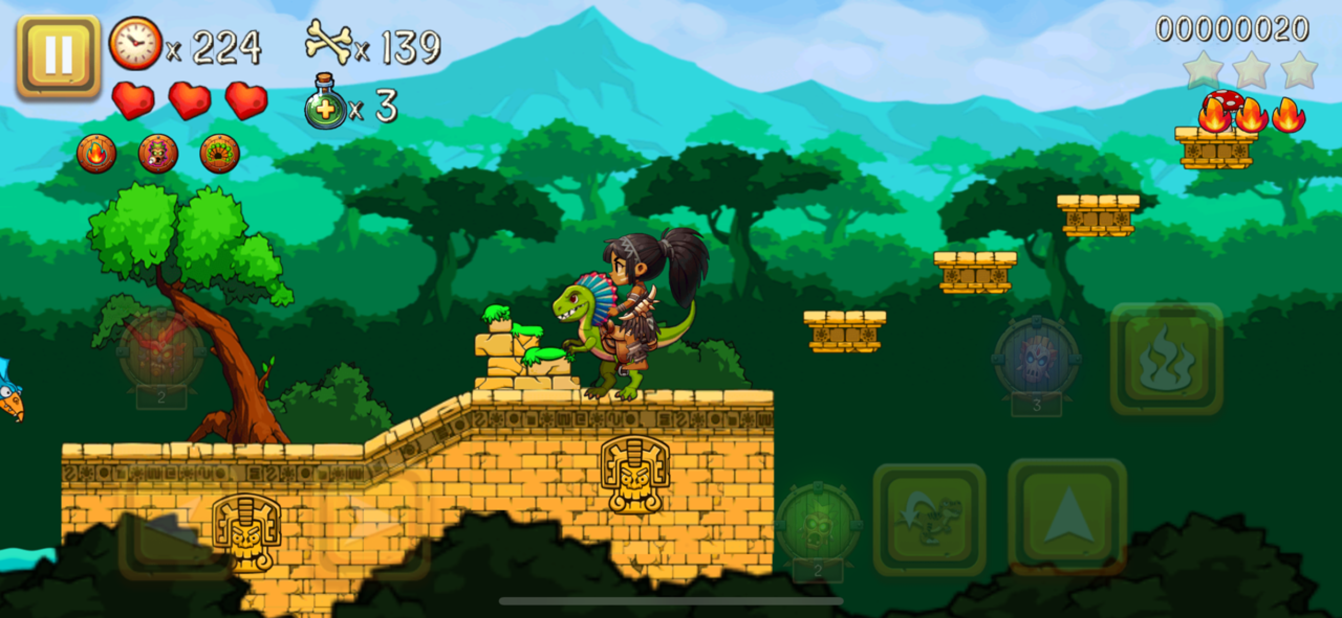 Super Tribe Boy: Dino Run