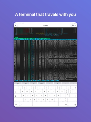 Spectty: Terminal ipad screenshot 4