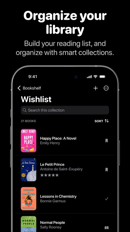Bookshelf: Book Tracker & List