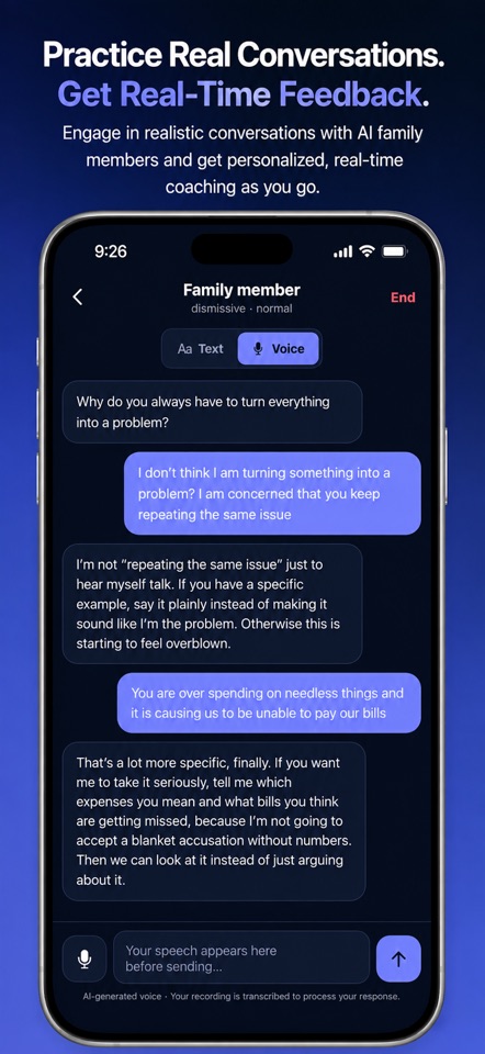NextSay: Conversation Coach screenshot 4
