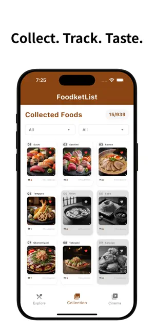 Foodketlist - Food Bucketlist screenshot 2