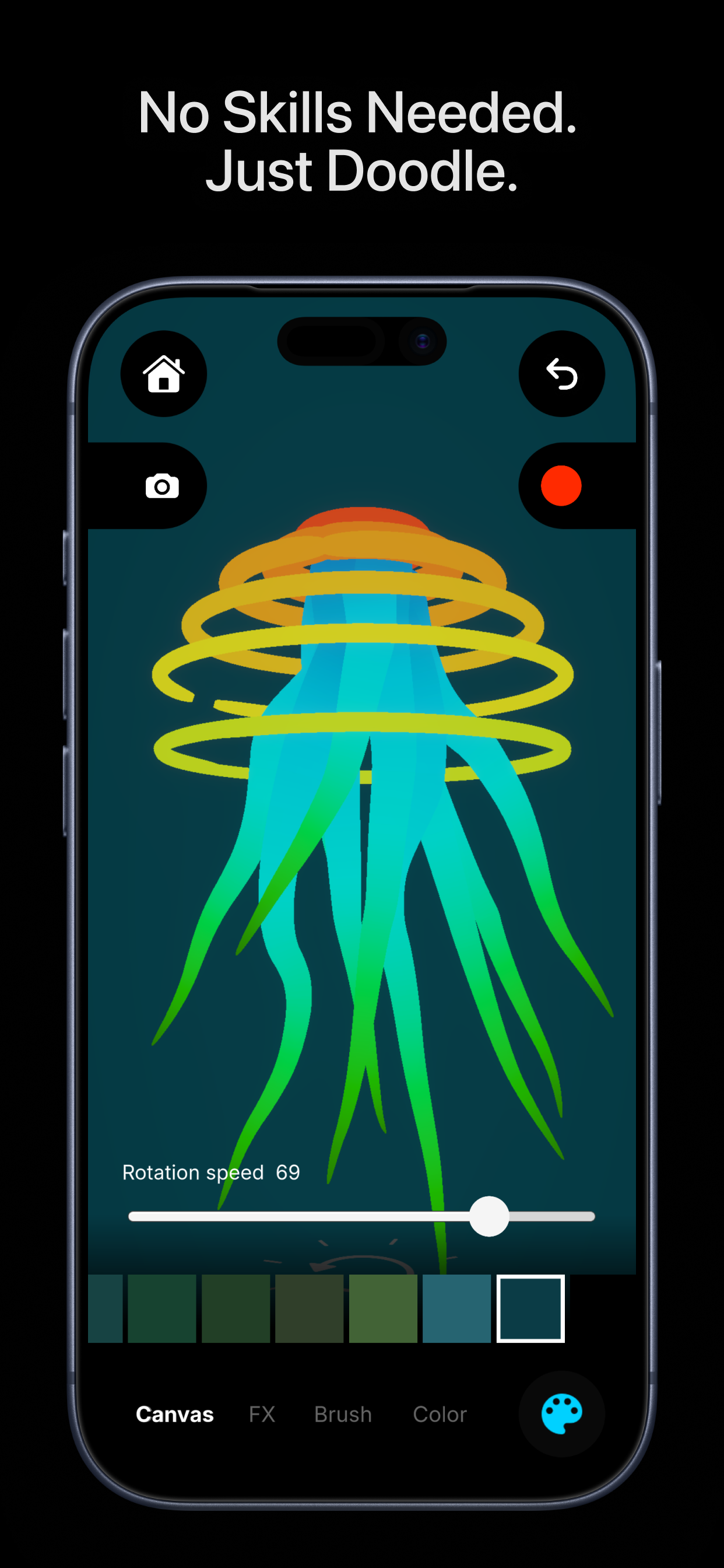 Bloom 3D Art: Spin & Draw screenshot 4